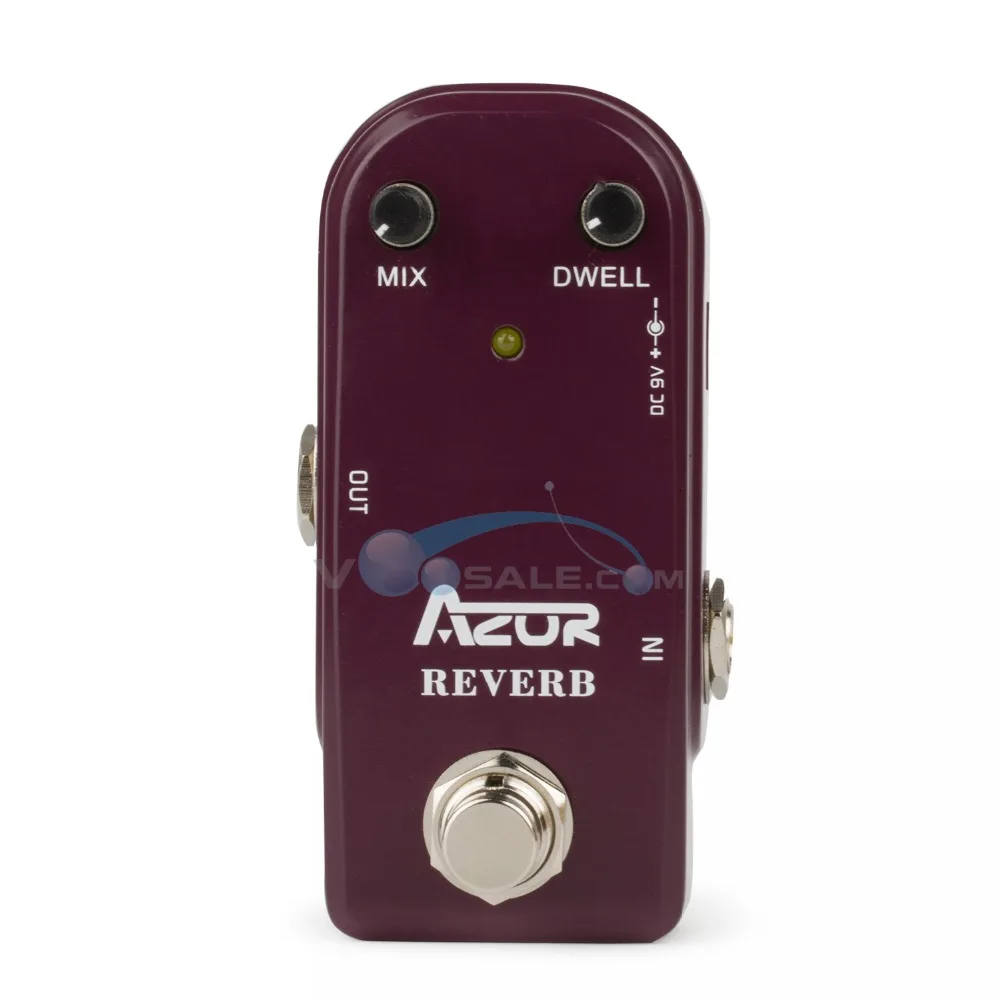 AP-311 Reverb Mini Guitar Effect Pedal Azor Reverb Mini Guitar Pedal DC9V Input Guitar Parts Accessories Reverb Pedal Effect AP-311 Reverb Mini Guitar Effect Pedal Azor Reverb Mini Guitar Pedal DC9V Input Guitar Parts Accessories Reverb Pedal Effect
