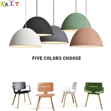 KAIT Modern Hat resin Pendant Lights Dining Room Art Pendant Lamps Hanging Lamps Home Lighting chinese wooden pendant lamps dining rooms tea houses corridors balcony entrance round lamps pendant lights za zl508