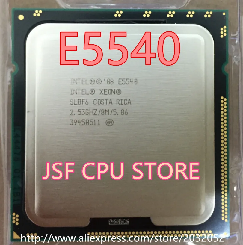 

Original Intel Xeon E5540 processor (2.53GHz /LGA1366/8MB/Quad-Core/FSB 1366MHz)Server cpu (working 100% Free Shipping)