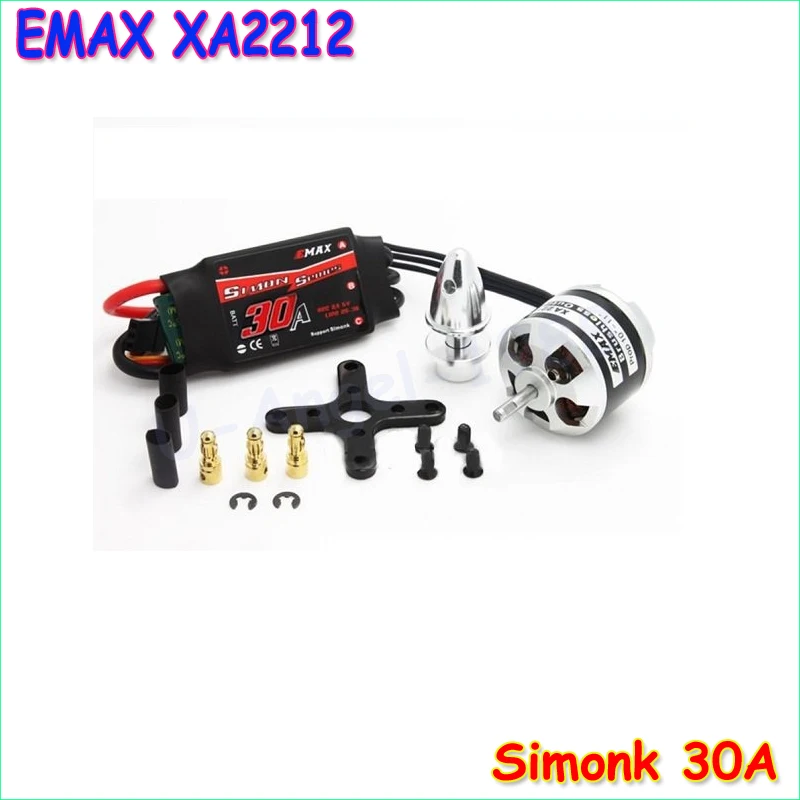 EMAX XA2212 820KV 980KV 1400KV мотор с EMAX Simonk 30A набор ESC для радиоуправляемой модели F450 F550 Радиоуправляемый квадрокоптер