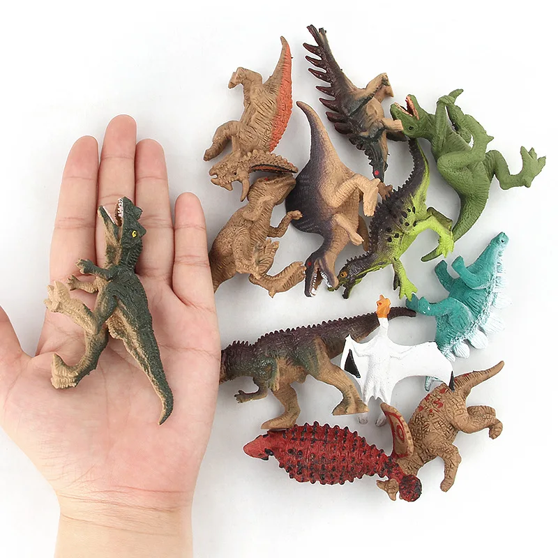 Jurassic World Park Dinosaur Toys Model Carnotaurus Dilophosaurus Velociraptor  Action Figure simulation dinosaur toy set gift