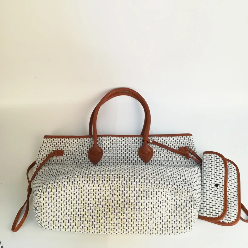 817-check string tote (4)