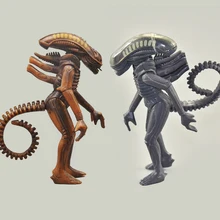 1979 Movie NECA Aliens vs Predator AVP Series Grid Alien Xenomorph Prototype Suit Warrior Alien Action Figure Funko POP Toy 30 cm di alta aliens predator xenomorph alien blu regina madre action doll pvc figure da collezione modello giocattoli