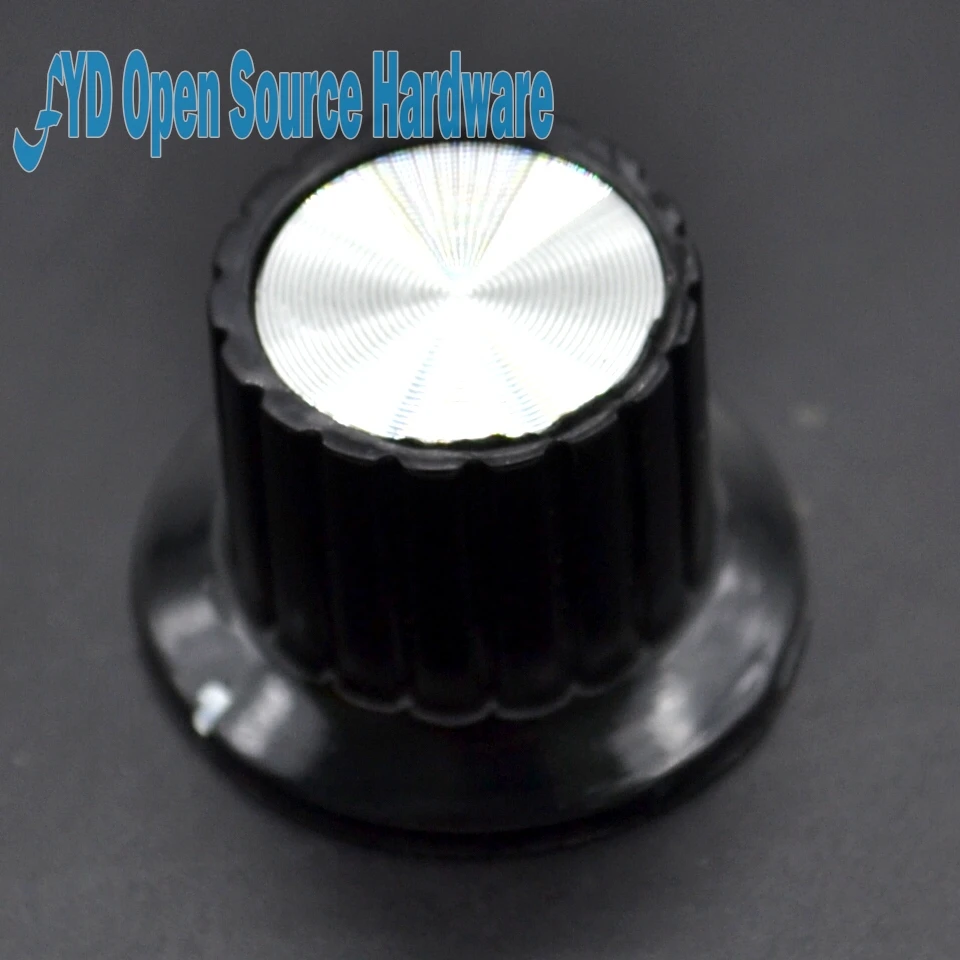 5 шт. KYP25 18 6J диафрагма 6 мм серая ручка потенциометра бакелитовая ручка|potentiometer