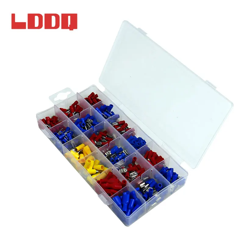LDDQ 330pcs Wire Terminal Assortment Insulated Electrical Connector