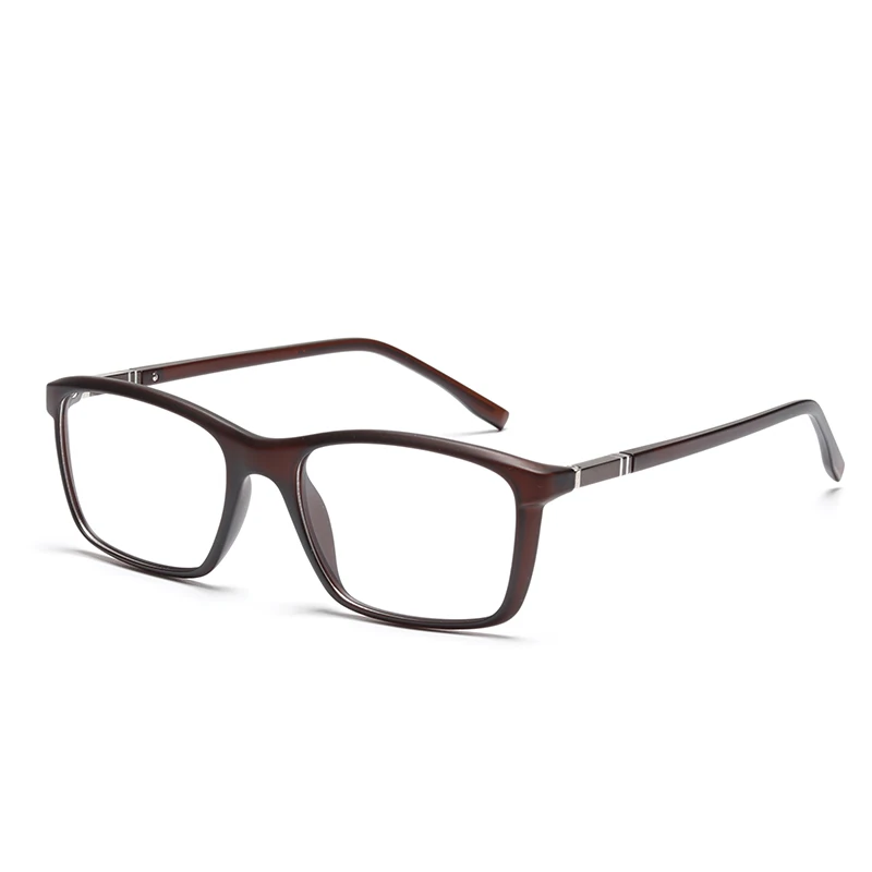 TR90 мужские очки, оправа, прозрачная близорукость, ретро бренд, Модные прозрачные очки, оправа# YX0136-1 - Цвет оправы: C2