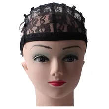 5 шт./партия U часть парик крышка s для MakingWigs стрейч кружева с регулируемыми лямками сзади переплетение колпачок для наращивания волос Инструменты