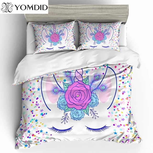 Special Offers 3D Printed Duvet Cover Sets Cartoon Unicorn Pattern Duvet Cover With Pillowcases Multi-size Bedding Set Polyester Bedding Set Special Offers 3D Printed Duvet Cover Sets Cartoon Unicorn Pattern Duvet Cover With Pillowcases Multi-size Bedding Set Polyester Bedding Set