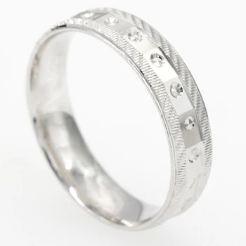 

925 Sterling Silver Wedding Ring for Women Man Small Round Point Special Design Couple Rings for Wedding Engagement Jewelry