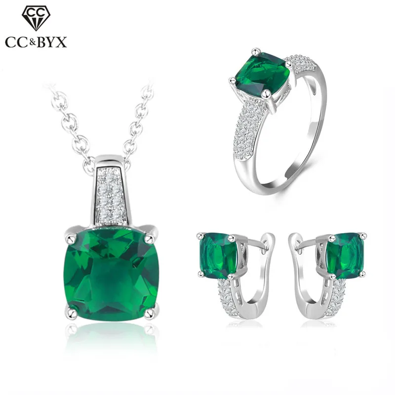 Комплект из колье и серёг серебра 925 пробы|jewelry sets for women|jewelry setsset women |