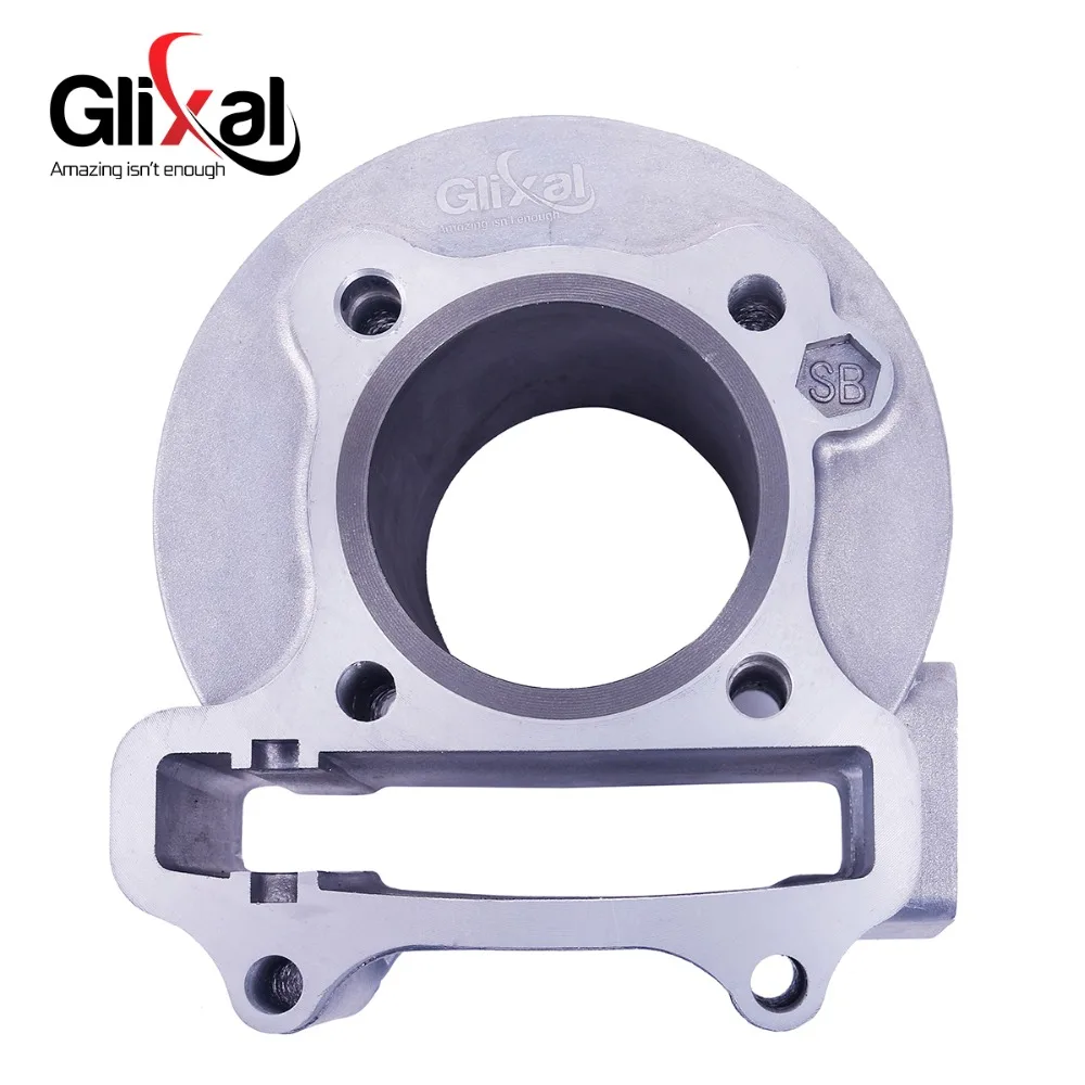 Двигатель для китайского скутера Glixal GY6 60cc комплект цилиндров с большим