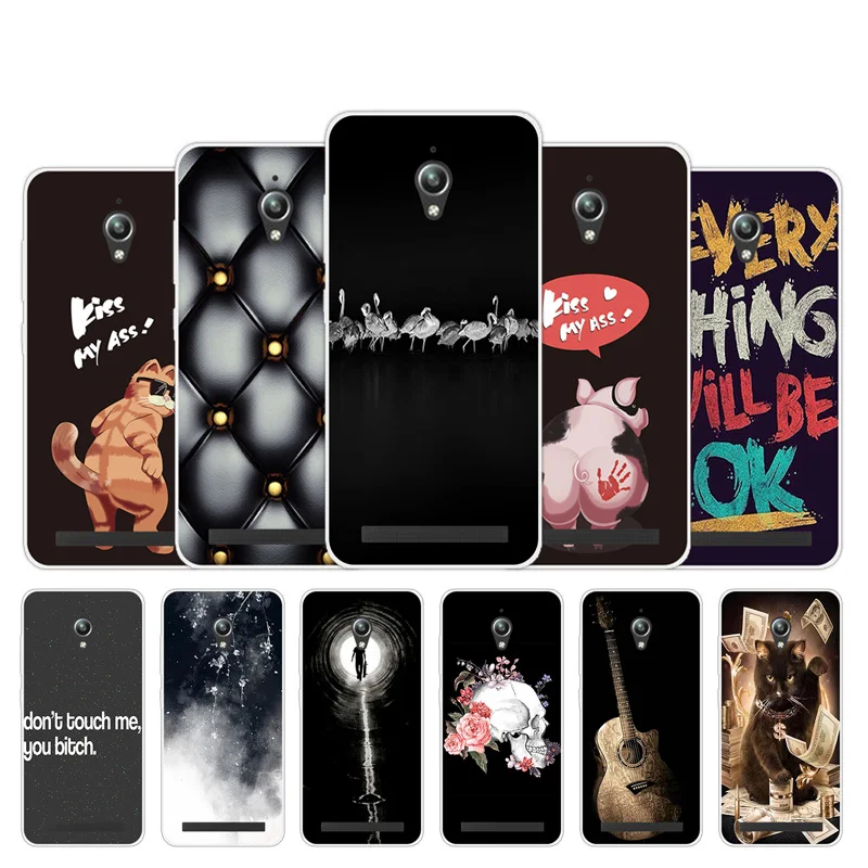 

Silicone Case for Asus Zenfone Go ZC500TG Back Soft Cover Kiss Design for Asus ZC ZC500 500 500TG TG Phone Coque Capa