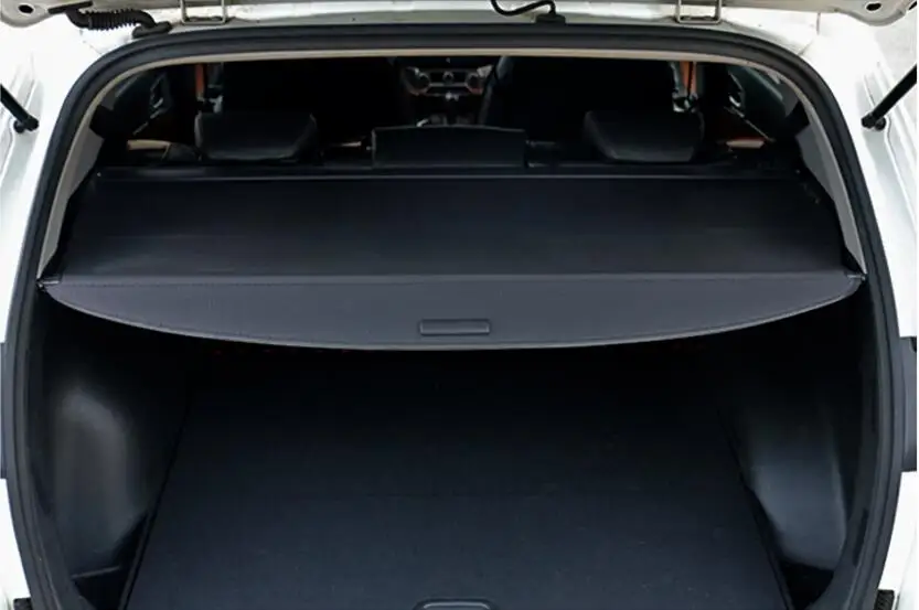 

JINGHANG For Car Rear Trunk Security Shield Cargo Cover Fit For The Hyundai ix25 2014-2017 (black beige)