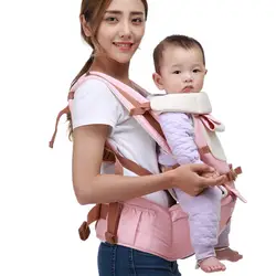 Удобная переноска для ребенка 6 в 1 рюкзак с сидением для новорожденных на возраст от 0 до 36 месяцев Предотвращение О типа ноги для маленьких