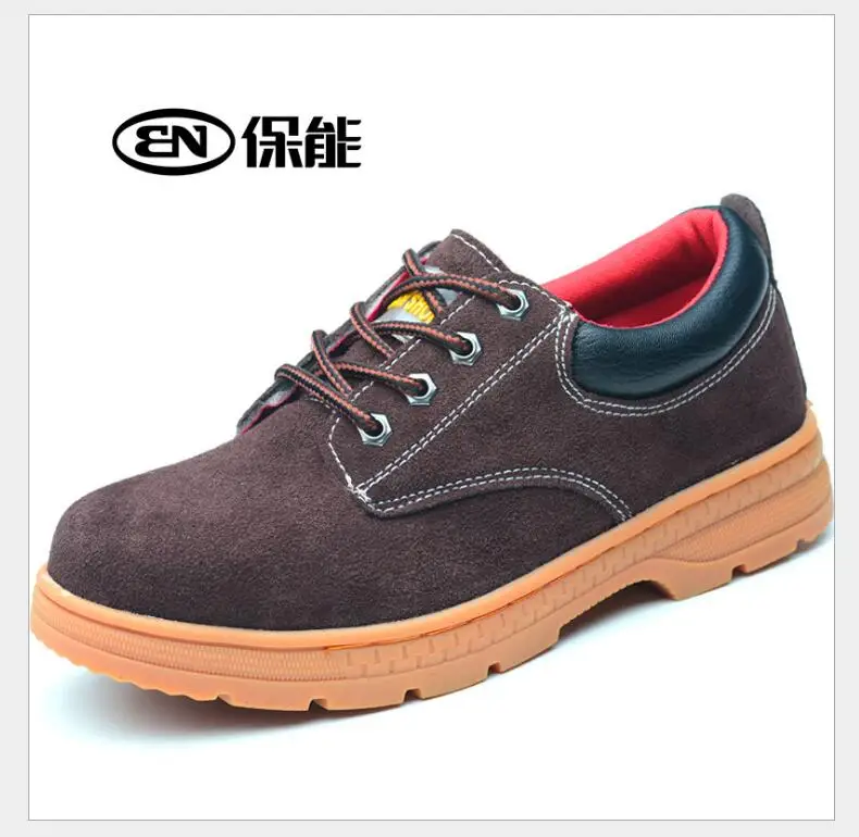New exhibition Men Steel Toe Safety Work Shoes Breathable men shoe sneakers Anti-piercing anti-slip wearable Protection Footwear