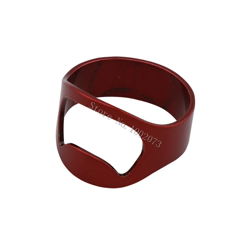 Multi-function Stainless Steel Colorful Ring-Shape Opener Beer Bottle Opener Diameter 22mm (5)