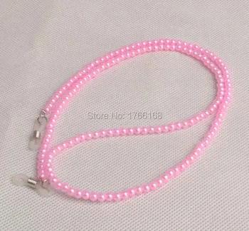 

Wholesale 20pcs Pink Beaded Sunglass Reading Glasses Eyeglass Chain Cord Rope Holder FreeShipping
