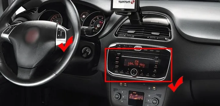 Flash Deal Liislee For Fiat Punto 2012~2013 Car GPS Nav Navi Map Navigation Radio Stereo TV DVD iPod BT HD Screen S160 Multimedia System 1