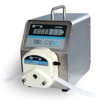 

1pc led digital display low flow Precise variable speed peristaltic pump for water pumps fluid BT100S / YZ15