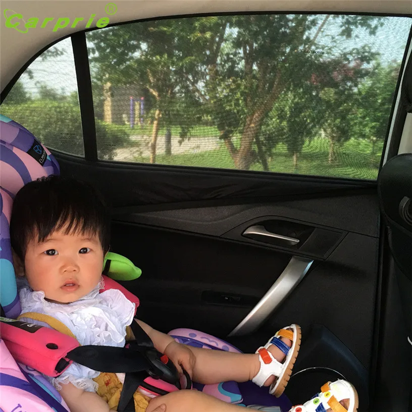 

2019 Hot Selling 1x Car Rear Side Window UV Mesh Sun Shades Blind Kids Children Sunshade Blocker Black Gift Aug 2