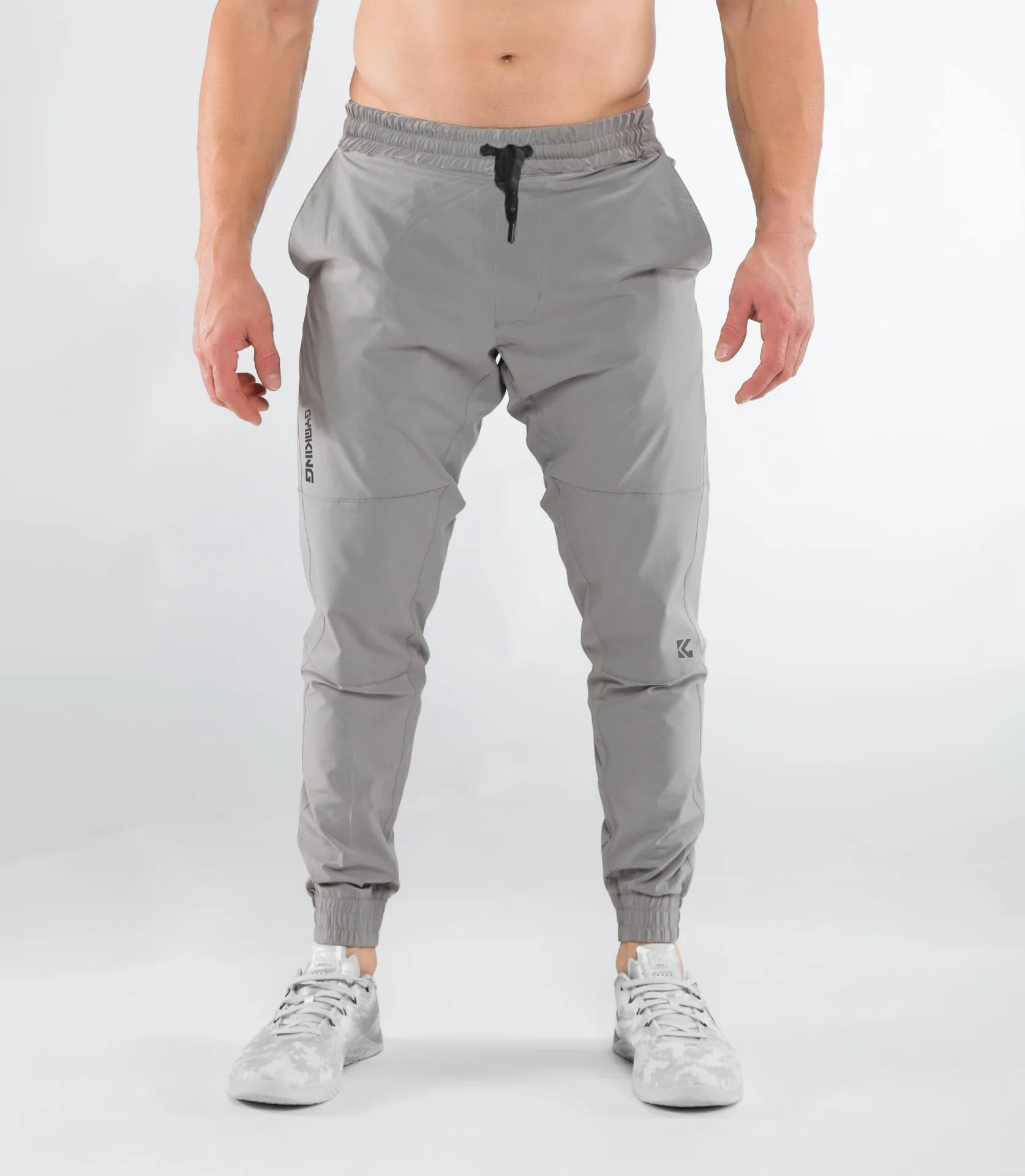 2019 الرجال جديد Sweatpants الرياح السراويل عارضة عداء ببطء الرياضية الرجال تجريب السراويل هايت مرونة السراويل الترنك الرجال السراويل