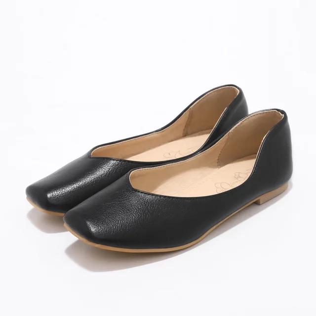 comfortable nude flats