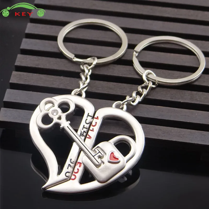 Металлический брелок в форме сердца для автомобиля, авто кольцо для ключей мотоцикла, сумка Подвеска для VW Audi SAAB Dodge Mercedes hyundai Holden BMW