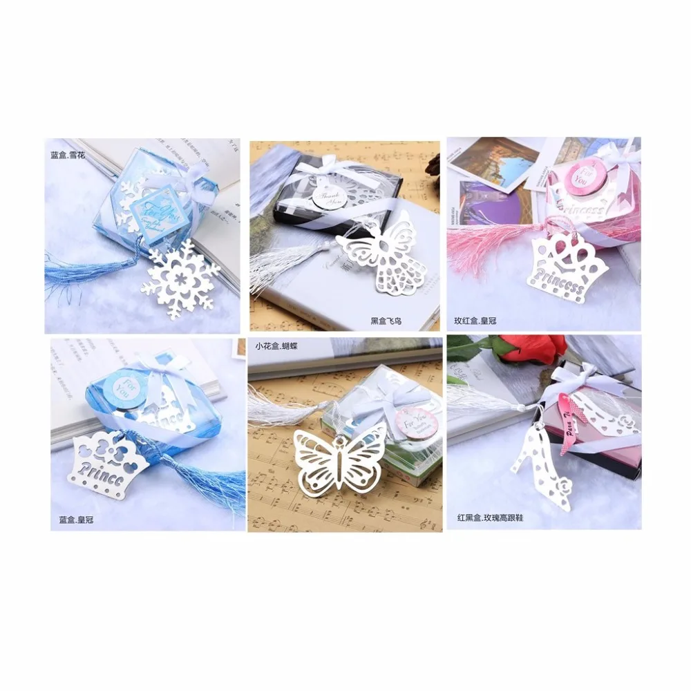 

10PCS Butterfly Bookmark Favors For Holy Communion Girl Baby Shower Graduation Birthday Wedding Favours And Gifts For Guest