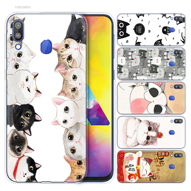 

Festival Fortune Lucky Cat Print Case for Samsung Galaxy S10 S10e S10 5G Plus M10 M20 M30 A10 A20 A30 A40 A50 A70 Fundas Capa