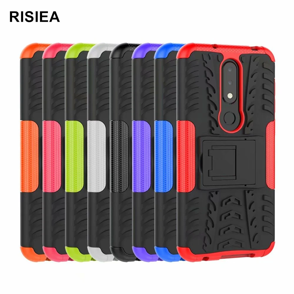 

TPU +PC Hybrid Armor Cover Silicon Phone Case For Nokia 8 5 3 2 1 6 2018 2.1 3.1 7.1 plus X5 X6 X7 N550 Case