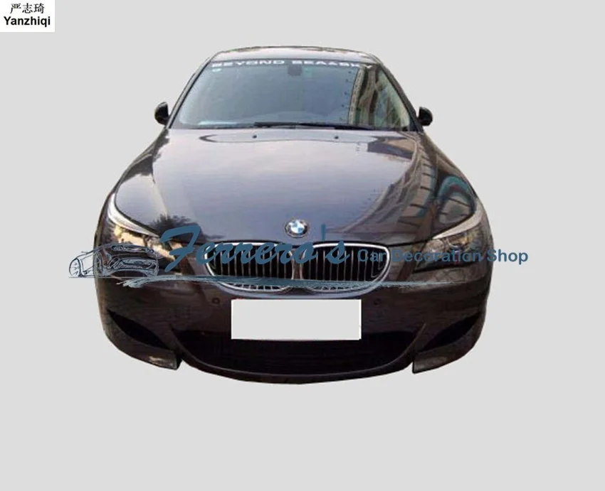 2 шт./партия для BMW E60 5 серия M5 2004-2009 модификация матовый черный бампер Передняя решетка решетки