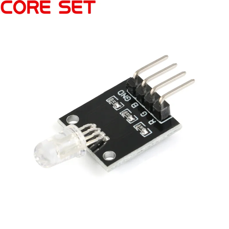 LED Modules 3 Color RGB LED Sensor Module for Arduino DIY Starter Kit KY-016 3.3/5V Three Colors 4pin