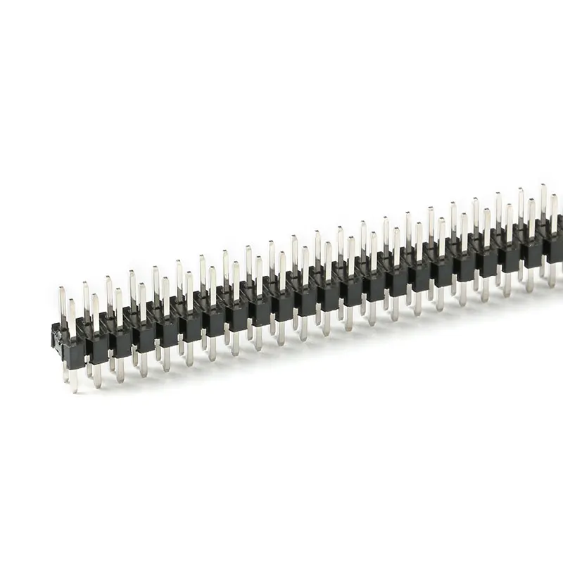 10 шт./лот шаг 2 0 мм одинарный/двухрядный штырьковый разъем 1x40P 2x40p медный