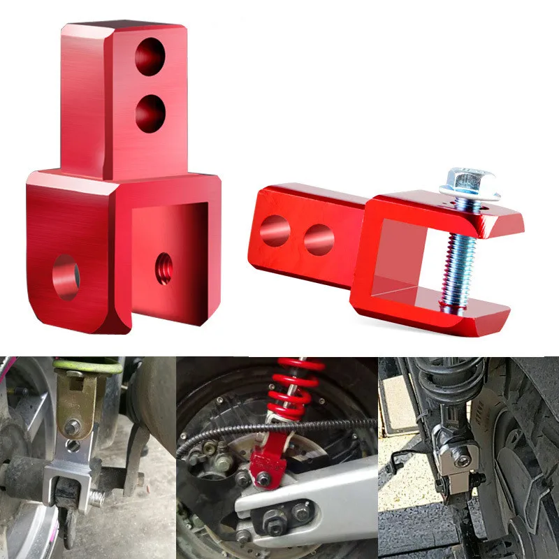 

Motorcycle Rear Shock Absorber Damper Heighten Device Raise Fitting 8mm 10mm Eyelet For Honda Yamaha Suzuki Suzuki Atv Scooter