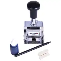6 Digit Black Cap Stamping Automatic Numbering Machine Stick School Office Supply Educatif Kantoorbenodigdheden Burea Despachou