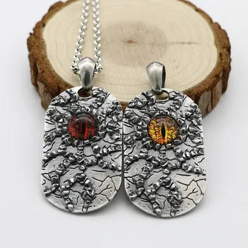 

Flame Blast Power Devil Angel Eye 925 Sterling Silver Tag