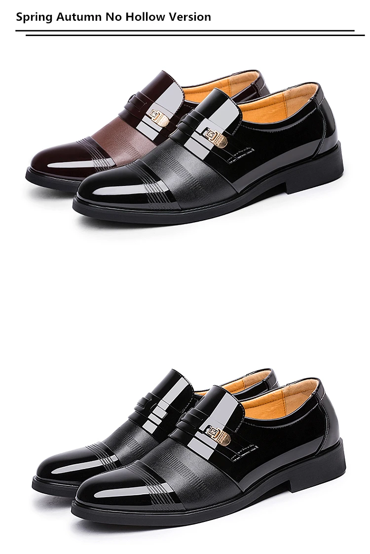 Роскошные брендовые летние Для мужчин открытые Мужская деловая обувь Для мужчин микрофибра кожа хорошего качества; обувь из дышащего материала Мужская обувь для Бизнес; большие размеры 37-46