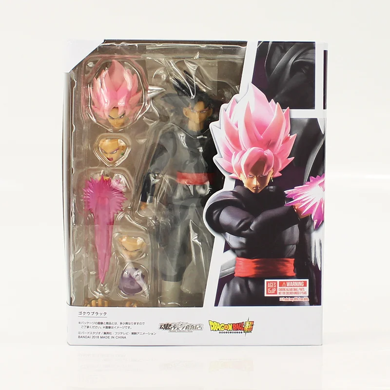

15cm DragonBall Z Super Black Rose Goku Zamasu SHF SHFiguarts DBS Brinquedos PVC Action Figure Collectible Model Toy