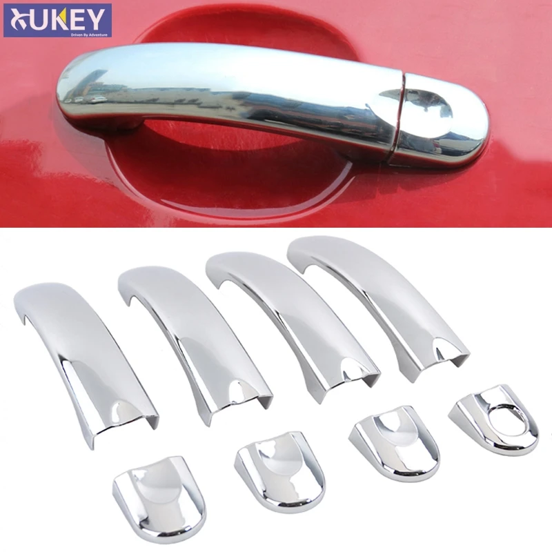

Chrome Door Handle Cover Catch Trim Molding Decoration Garnish Bezel For VW Jetta Mk5 Golf 2006 - 2011 2007 2008 2009 2010