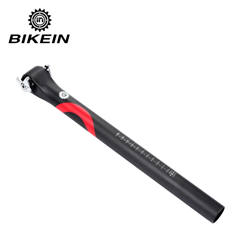 BIKEIN Cross-Border Carbon Fiber Seat Bar 31.6mm Ultra-Light Tube for Mountain Bike Break | Спорт и развлечения