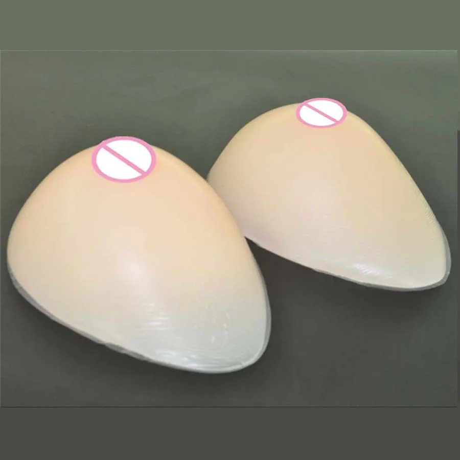 

500g/pair B Cup Beige Color Realistic Silicones Breast Forms Prosthesis Artificial Boobs Tits Fake Forma De Silicone Bra Pads