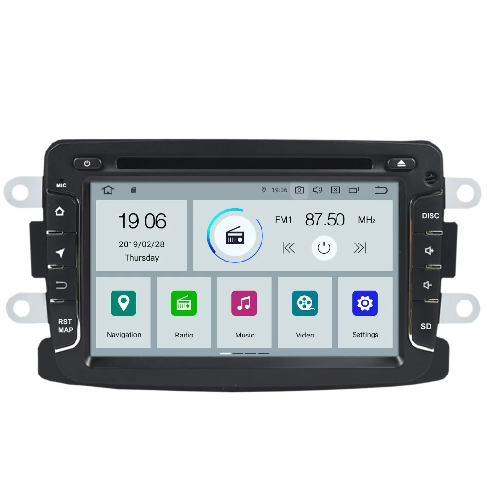 Clearance COIKA 7" Android 9.0 4-Core Car Multimedia Player For Renault Duster Logan Lada XRAY Symbol Dacia Dokker 2+16G RAM GPS Navi OBD 0 Clearance COIKA 7" Android 9.0 4-Core Car Multimedia Player For Renault Duster Logan Lada XRAY Symbol Dacia Dokker 2+16G RAM GPS Navi OBD 0