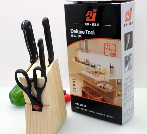 

brand global quality set kitchen knives black blade black colors 5 sets of tools Free Shipping ZW119