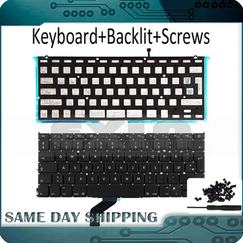 

New for Apple Macbook Pro Retina 13" A1425 Denmark Danmark Danish Keyboard w/ Backlight Backlight 2012 2013 Year MD212 ME662