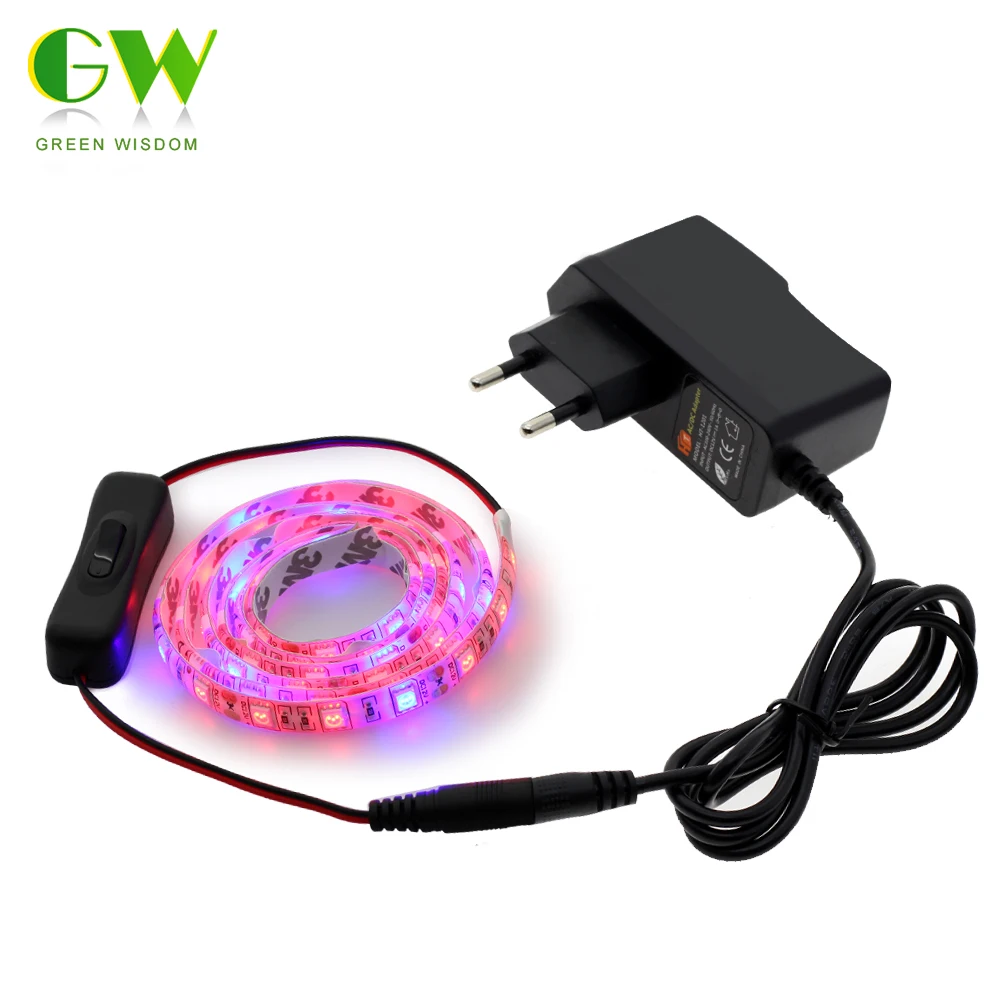 

Plant Grow Lights Full Spectrum USB LED Strip For Plants Grow 2835 LED Chip 1M 2M Flower Plant Phyto Growth Lamps For Greenhouse