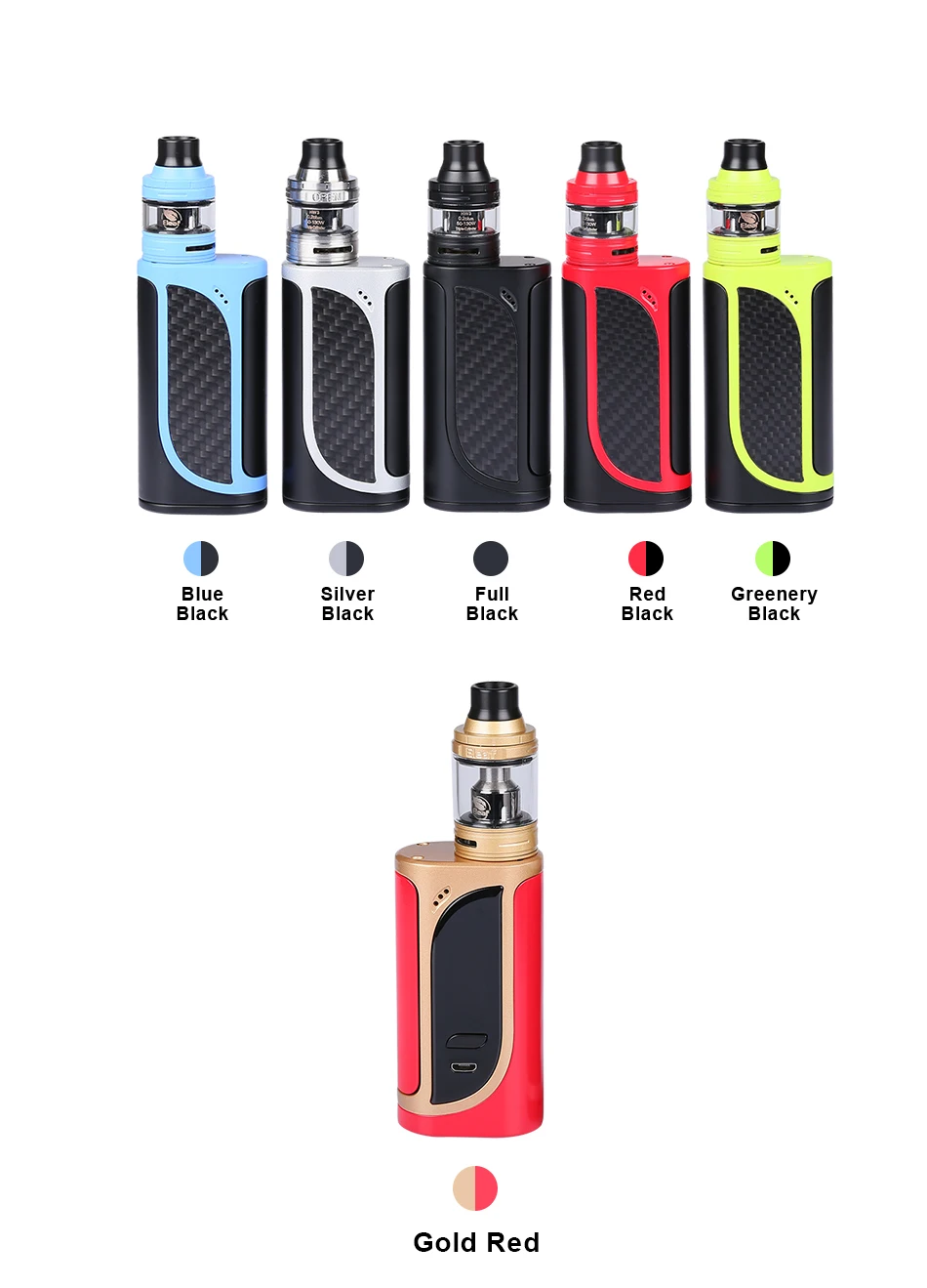 Eleaf iKonn 220 с 2 мл Элло атомайзер бак 220 Вт коробка мод HW3 HW4 катушка голова электронная сигарета испаритель