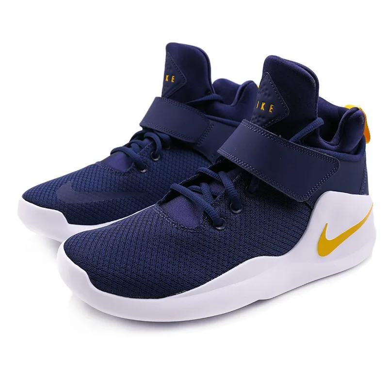 الأصلي أصيلة 2018 نايك KWAZI الرجال أحذية التزلج ارتداء مقاومة المضادة للانزلاق وارتفاع رياضية نوعية جيدة 844839401