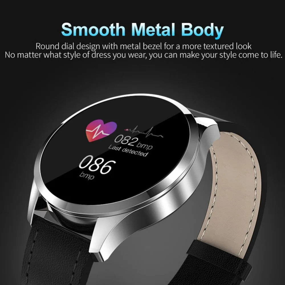 Горячие Q9 Смарт-часы Водонепроницаемый сообщение напоминание Smartwatch монитор сердечного ритма Фитнес трекер Смарт Браслет
