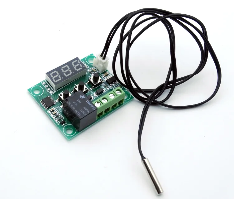 1 шт. W1209 красный/Blue12V температура отопления охлаждения термостат регулятор