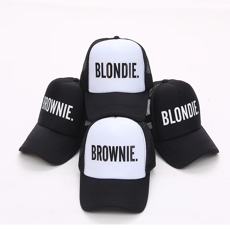 BLONDIE домовой Бейсбол Кепки s сетки водителя грузовика Для женщин подарок для